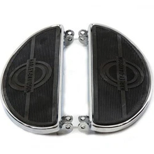 Half Moon Footboard Set Chrome for Harley-Davidson