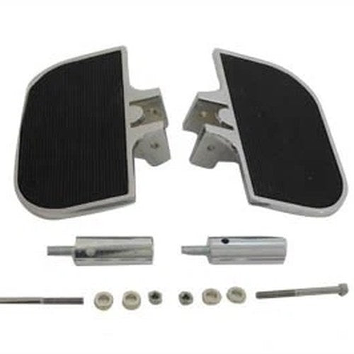 Passenger Mini Footboard Set Rubber Style for Harley-Davidson