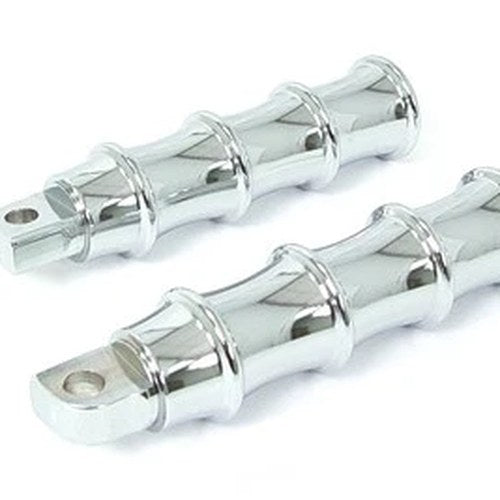 Chrome Tribal Style Footpeg Set for Harley-Davidson