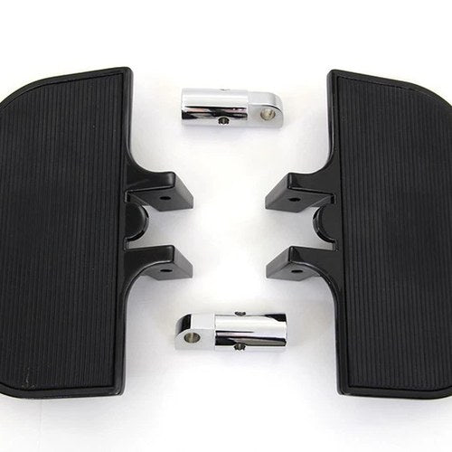 Passenger Mini Footboard Set Black for Harley-Davidson