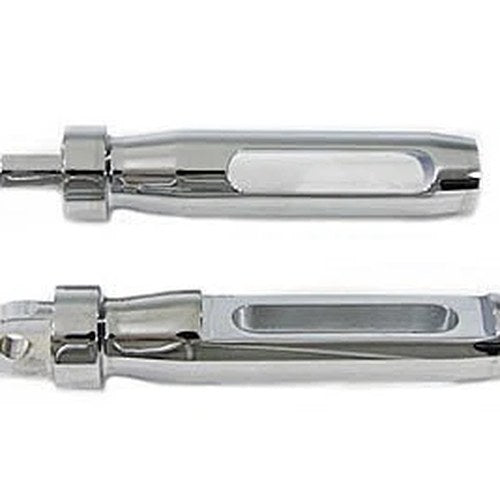 Billet Slotted Style Footpeg Set for Harley-Davidson