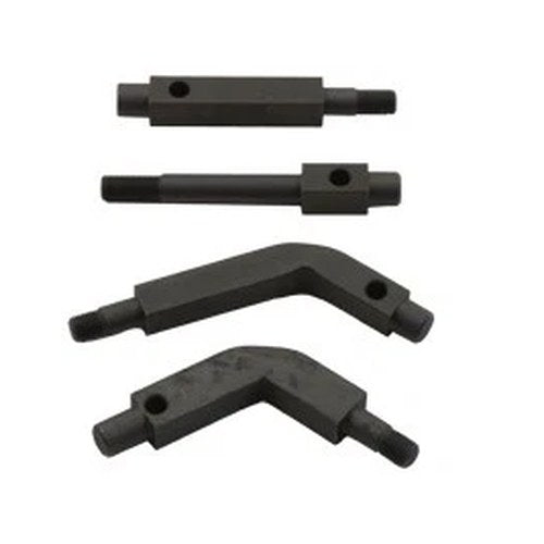 Replica Footboard Mount Bracket Kit Black for Harley-Davidson