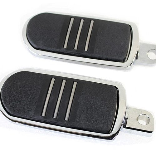 Chrome Small Streamliner Style Footpeg Set for Harley-Davidson