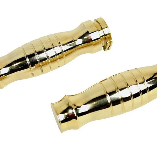 Profile Barrel Grip Set Brass for Harley-Davidson