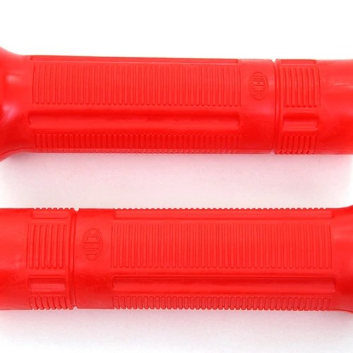 Red Beck Plastic Grip Set for Harley-Davidson