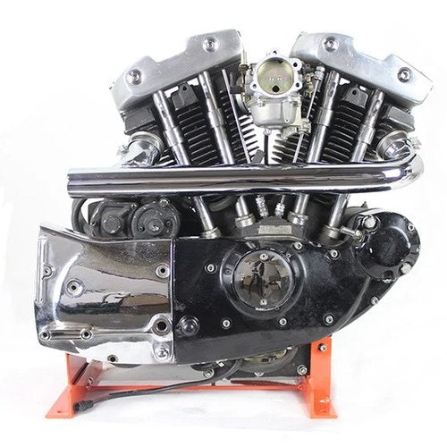 2:1 Siamese Hi-Exhaust Header Chrome for Harley-Davidson
