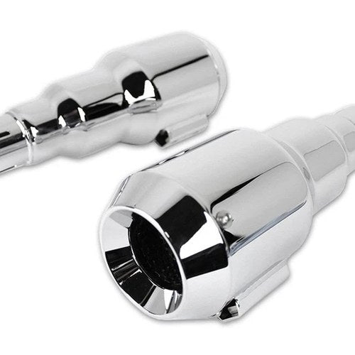 Grenade Muffler Set Chrome for Harley-Davidson