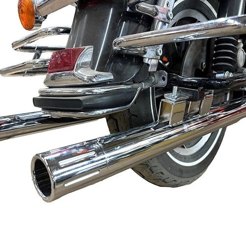 Flt Shotgun Tail Pipe Extension Set for Harley-Davidson