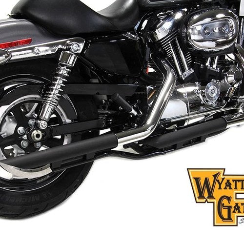 Wyatt Gatling Exhaust Pipe Extension Set for Harley-Davidson