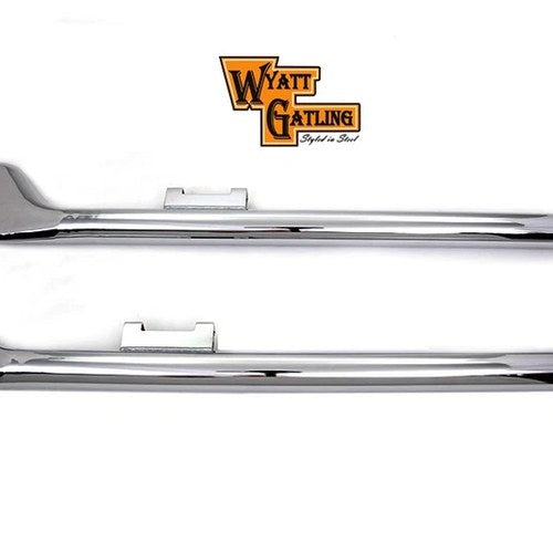 Wyatt Gatling Straight 36 inch Fishtail Extension Set for Harley-Davidson