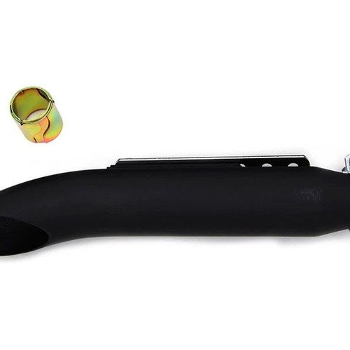16 inch Turn Out Muffler Black for Harley-Davidson