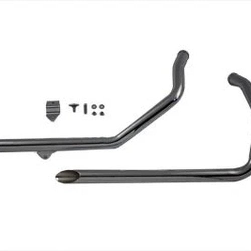 Wyatt Gatling Exhaust Drag Pipe Set Slash Cut Ends for Harley-Davidson
