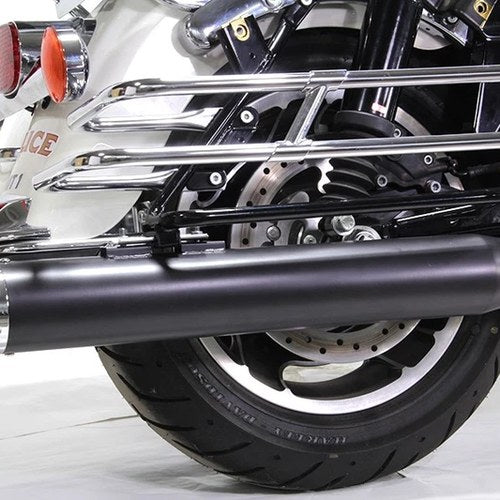 Wyatt Gatling Muffler Set with Shooter Style End Tips for Harley-Davidson