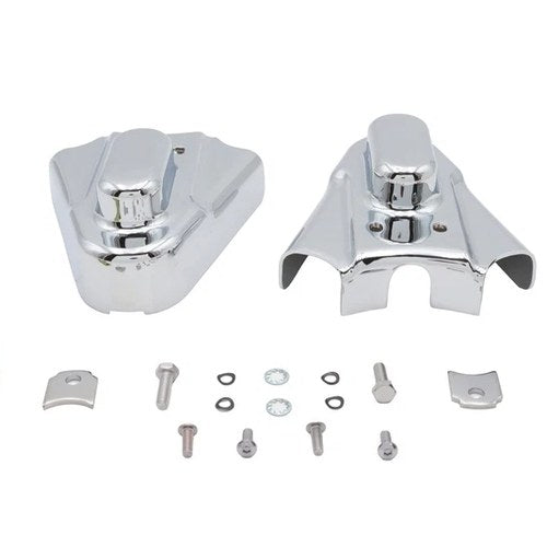 Rear Frame Cover Set Chrome for Harley-Davidson