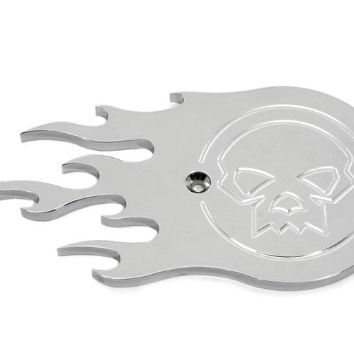 Chrome Flame Point Cover for Harley-Davidson