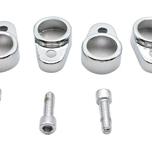 Tappet Block Cover Set Chrome for Harley-Davidson