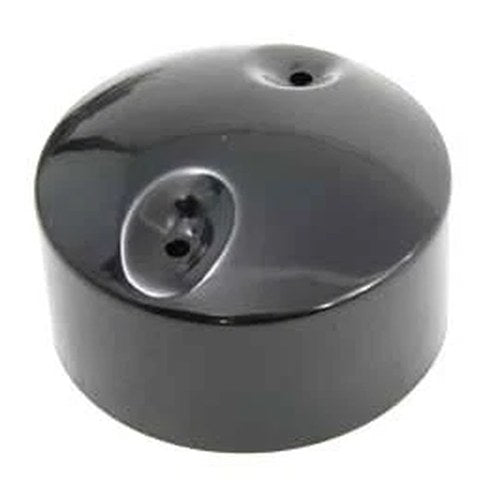 Black Generator 3-Brush End Cover for Harley-Davidson
