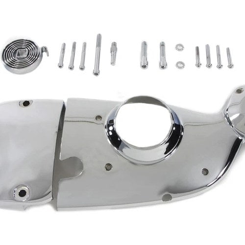 Chrome Cam and Sprocket Cover Kit for Harley-Davidson