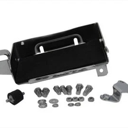 Chrome Battery Carrier Kit for Harley-Davidson