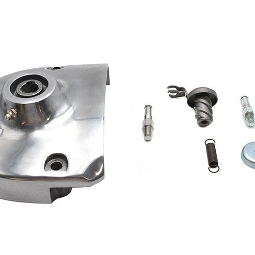 Polished Kick Sprocket Cover Complete for Harley-Davidson