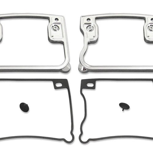 Rocker Box Cover D-Ring Set Chrome for Harley-Davidson