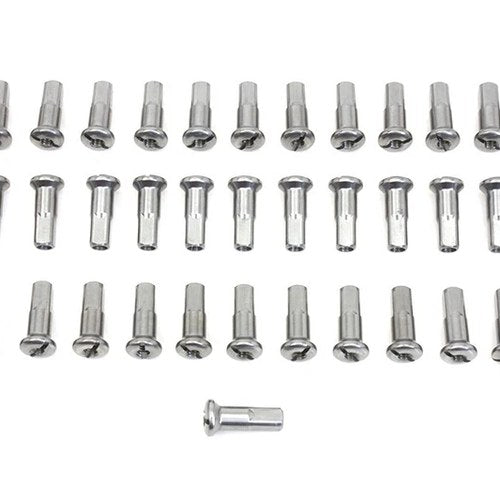 Spoke 40 Piece Cadmium Nipple Set for Harley-Davidson