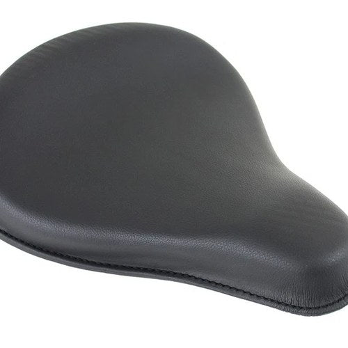 Replica Black Leather Solo Seat for Harley-Davidson