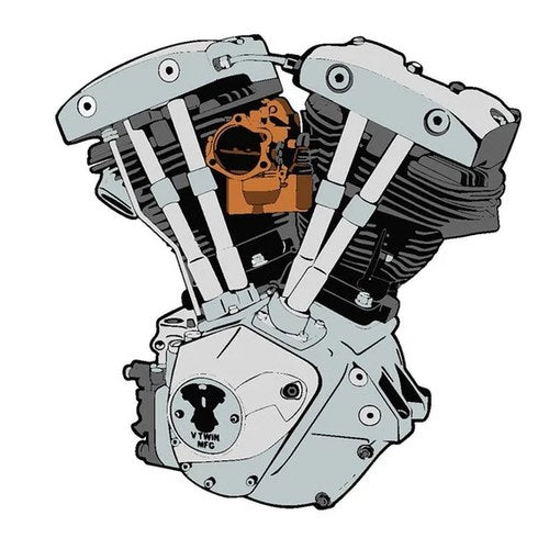 Nose Cone Shovelhead Patches for Harley-Davidson