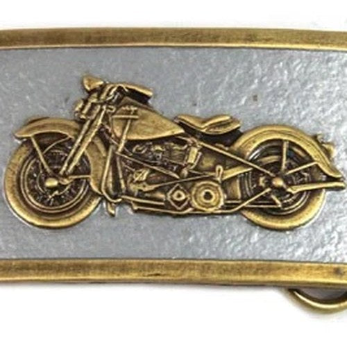 1948 Panhead Pewter Belt Buckle for Harley-Davidson