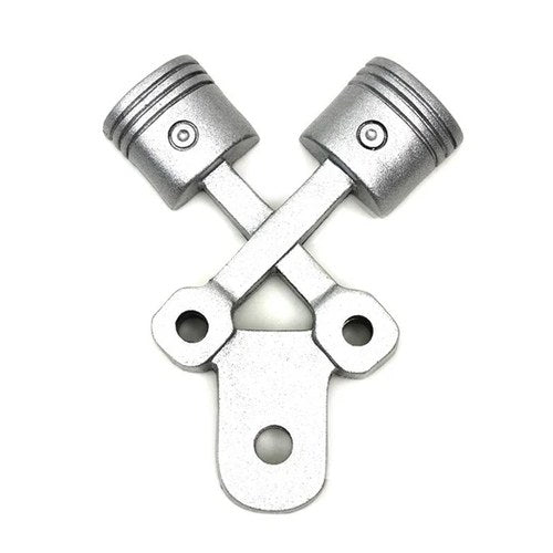 Piston License Plate Topper for Harley-Davidson