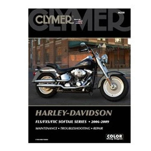 Clymer Repair Manual for 2006-2010 FXST-FLST for Harley-Davidson