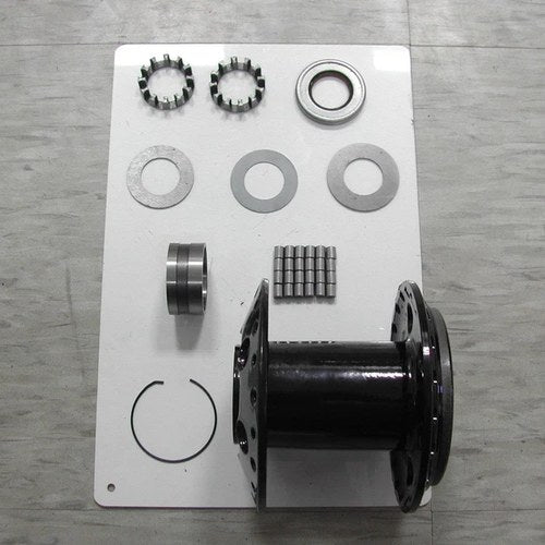 Indian Black Front or Rear Hub for Harley-Davidson