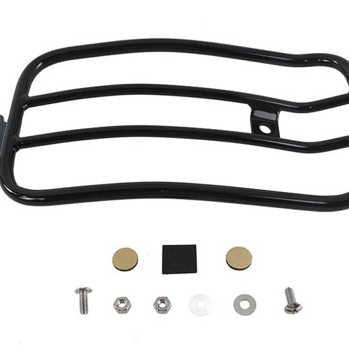 7 inch Solo Luggage Rack Black for Harley-Davidson
