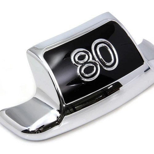 Chrome Rear Fender Tip inch80 inch with Inlay for Harley-Davidson