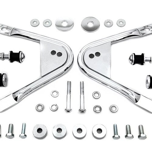 Detachable Docking Hardware Kit Chrome for Harley-Davidson