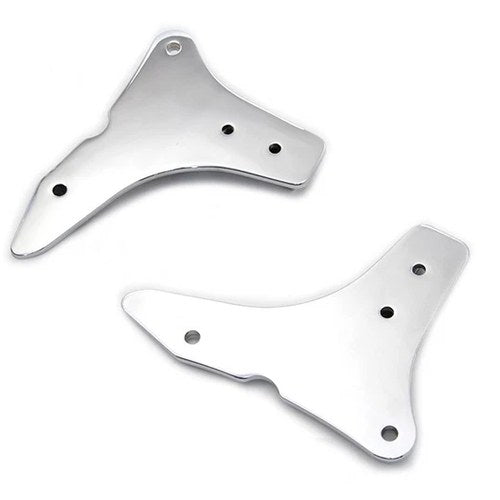 Sissy Bar Side Plate Set Chrome for Harley-Davidson