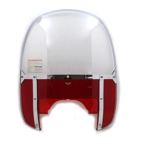Beaded Windshield Red for Harley-Davidson