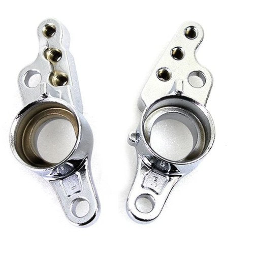 Rear Frame Fork Bracket Set Chrome for Harley-Davidson