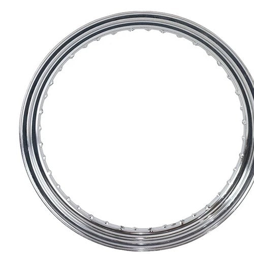 18 inch X 2.5 inch Drop Center Chrome Wheel Rim for Harley-Davidson