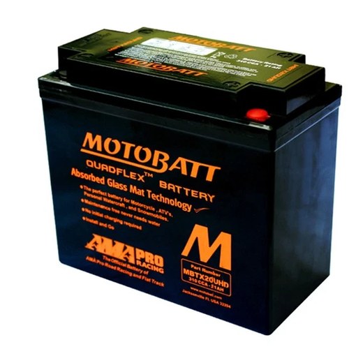 MotoBatt 12 Volt Agm Sealed Battery for Harley-Davidson