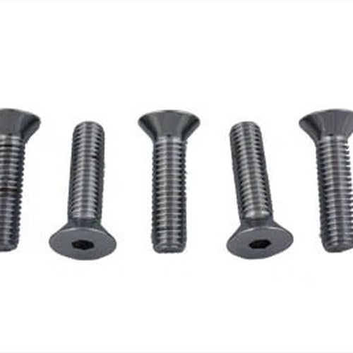Chrome Bolt for Front Disc 7/16 inch-14 inch X 1-1/4 inch for Harley-Davidson