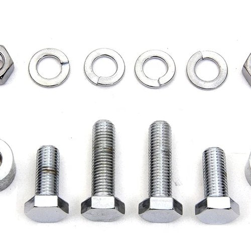 Chrome Oil Tank Mounting Kit for Harley-Davidson