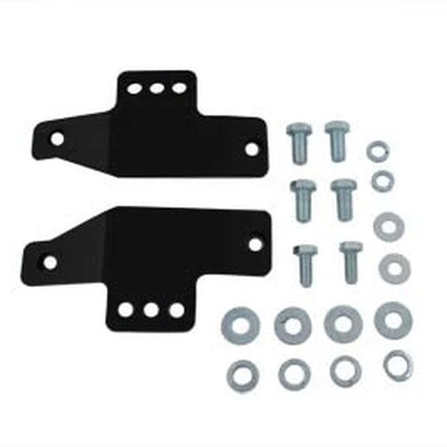 Black Seat Handrail Mount Kit for Harley-Davidson