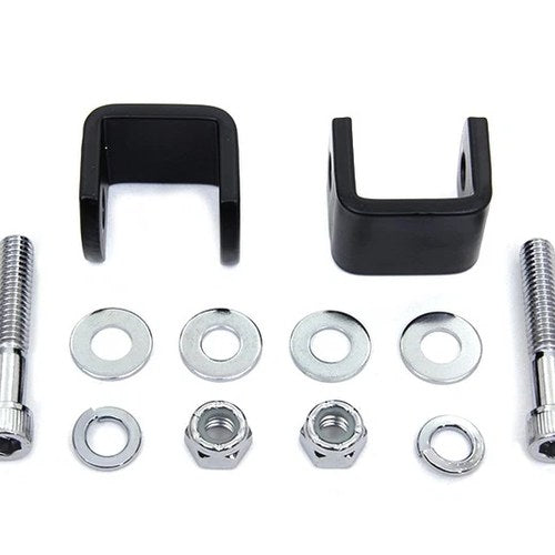 Solo Seat Shock Mount Bracket Set for Harley-Davidson
