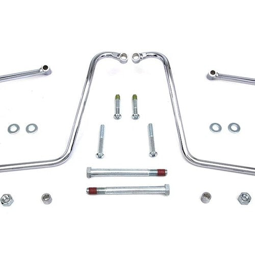 Chrome Saddlebag Support Set for Harley-Davidson