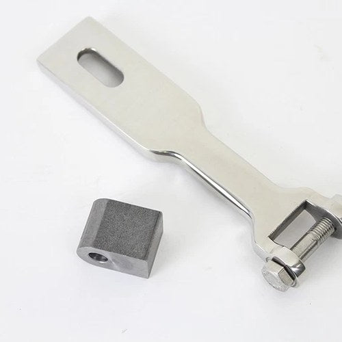 Polished Stainless Steel Solo Seat Nose Pivot Kit for Harley-Davidson