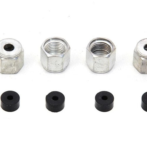 Rocker Arm Cover Oil Line Fitting Nuts and Seals Kit for Harley-Davidson