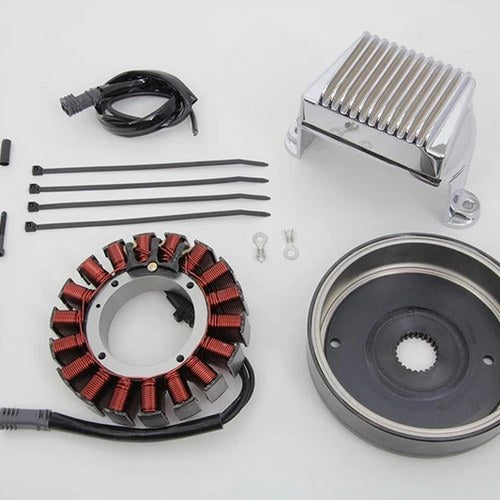 Alternator Charging System Kit 50 Amp for Harley-Davidson