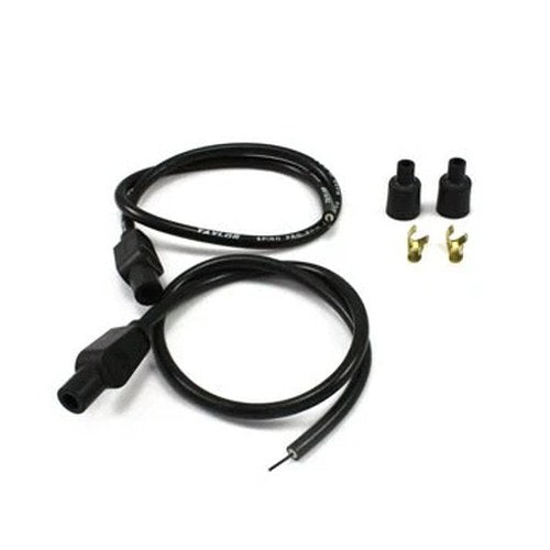 Universal Pro Black 8mm 180� Spark Plug Kit for Harley-Davidson