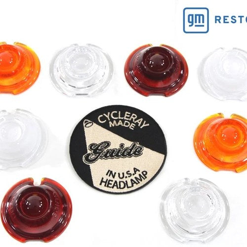 Guide Bullet Marker Lamp Lens Set for Harley-Davidson